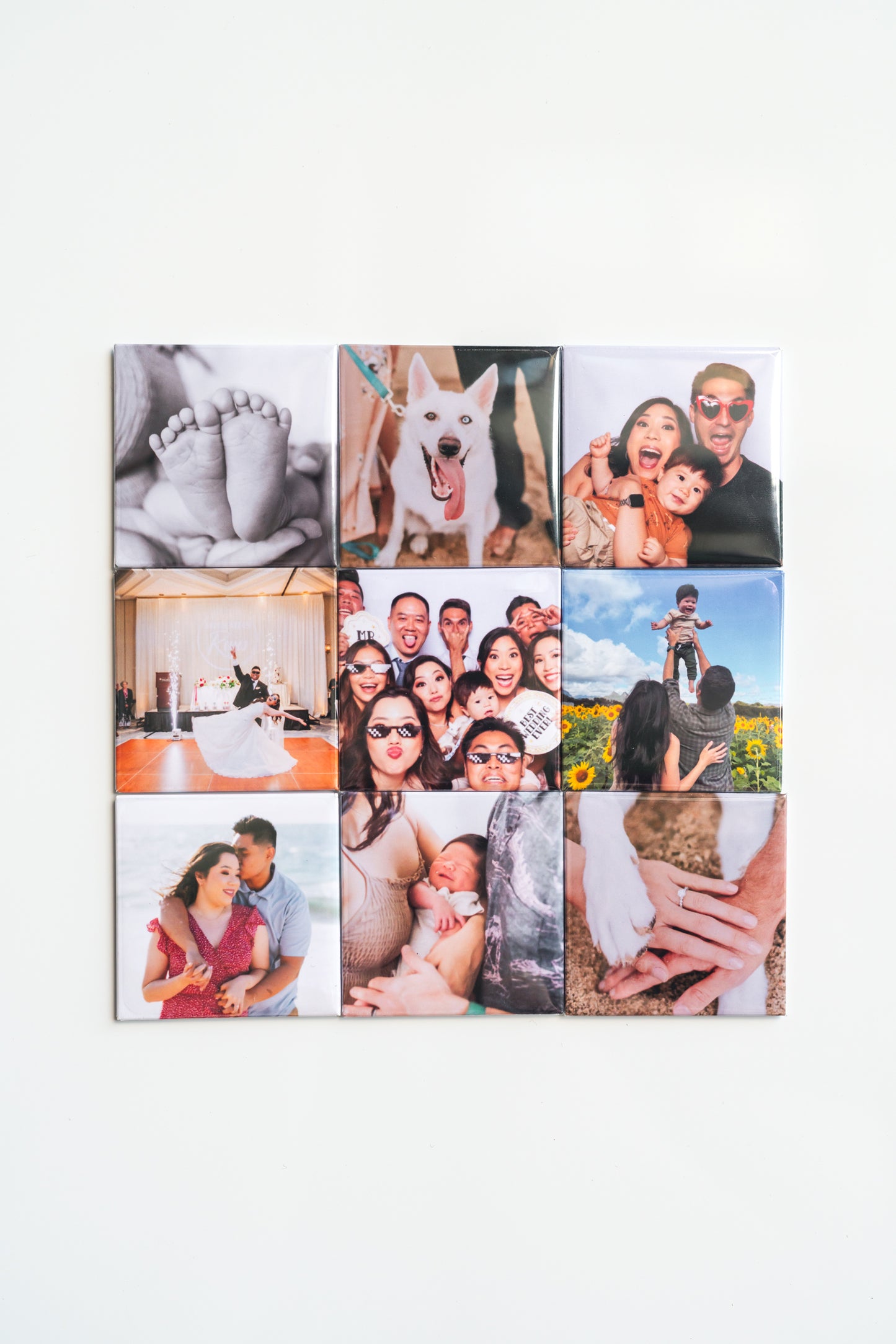2"x2" Custom Photo Magnets