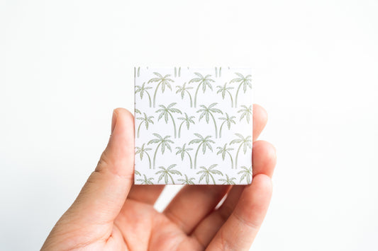 Raining Green Palm Trees